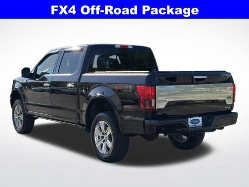 Magma Red 2018 Ford F-150 Platinum