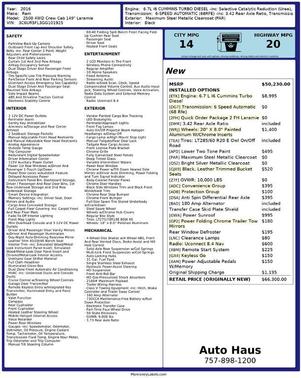 2016 RAM 2500 Laramie