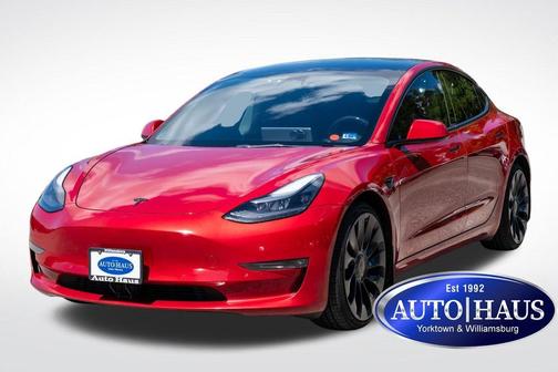 Red Multi 2022 Tesla Model 3 Performance