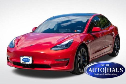 Red Multi 2022 Tesla Model 3 Performance