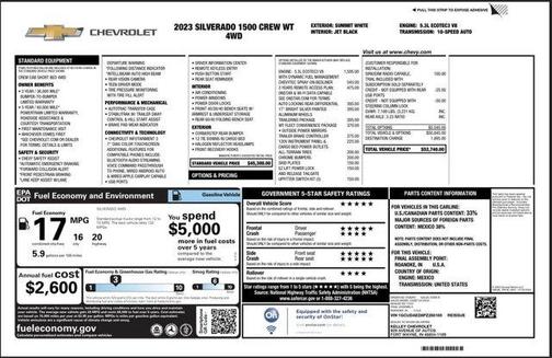 2023 Chevrolet Silverado 1500 WT