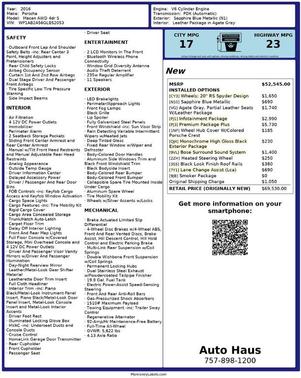 2016 Porsche Macan S