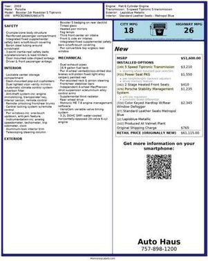 2003 Porsche Boxster S