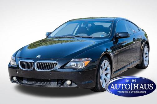 Jet Black 2005 BMW 645 Ci