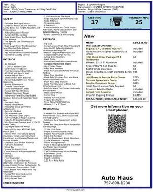 2022 RAM 1500 Classic Tradesman