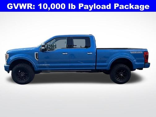 Velocity Blue Metallic 2020 Ford F-250 Platinum