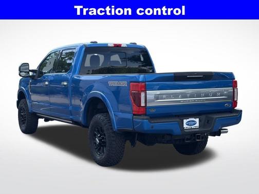 Velocity Blue Metallic 2020 Ford F-250 Platinum