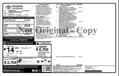 Midnight Black Metallic 2019 Toyota Tundra SR5