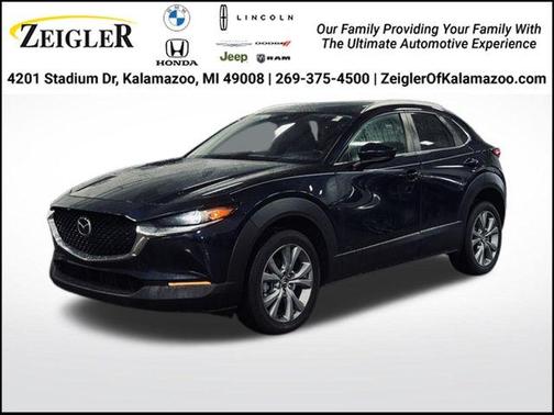 Deep Crystal Blue Mica 2023 Mazda CX-30 2.5 S Preferred Package
