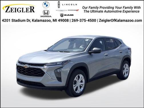 Sterling Gray Metallic 2024 Chevrolet Trax LS