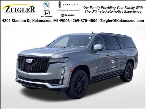 Satin Steel Metallic 2022 Cadillac Escalade ESV Sport Platinum