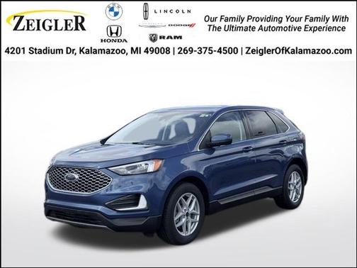 Blue Metallic 2024 Ford Edge SEL