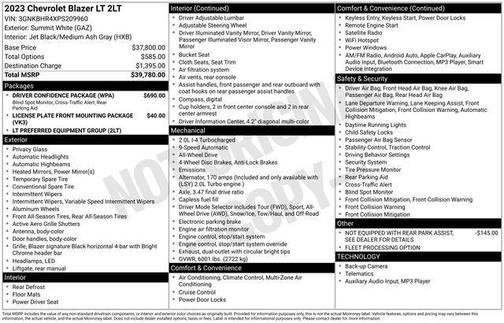 2023 Chevrolet Blazer 2LT