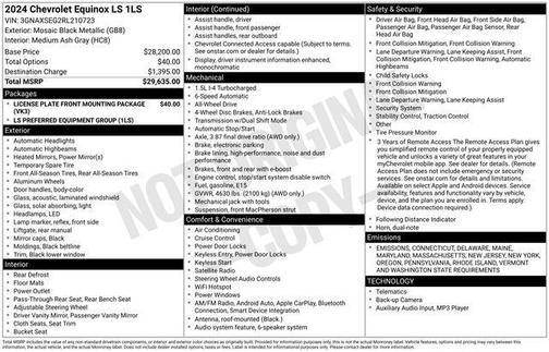 2024 Chevrolet Equinox LS
