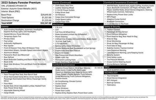 2023 Subaru Forester Premium