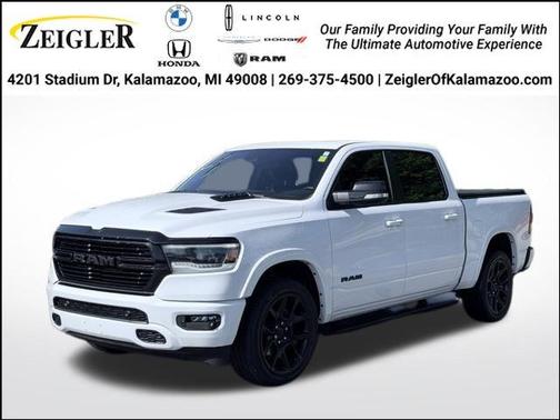 Bright White Clearcoat 2021 RAM 1500 Laramie