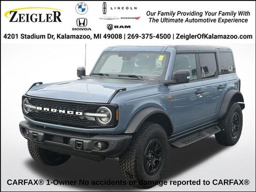 Azure Gray Metallic 2025 Ford Bronco Badlands