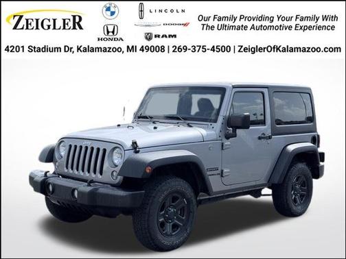 Billet Silver Metallic Clearcoat 2016 Jeep Wrangler Sport