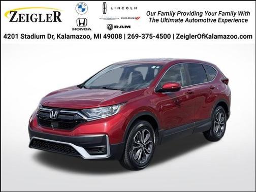 Radiant Red Metallic 2021 Honda CR-V EX