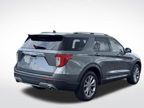 Gray Metallic 2022 Ford Explorer Limited