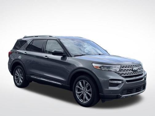 Gray Metallic 2022 Ford Explorer Limited