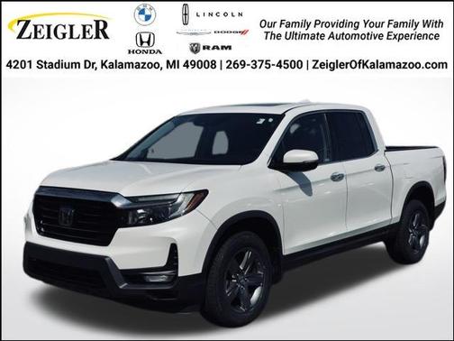 Platinum White Pearl 2022 Honda Ridgeline RTL-E