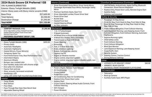 2024 Buick Encore GX Preferred