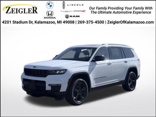 Bright White Clearcoat 2023 Jeep Grand Cherokee L Limited