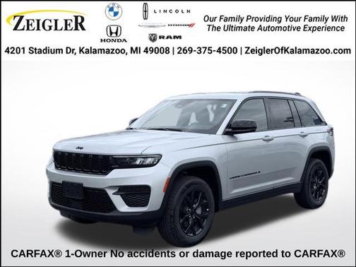 Silver Zynith 2025 Jeep Grand Cherokee Laredo