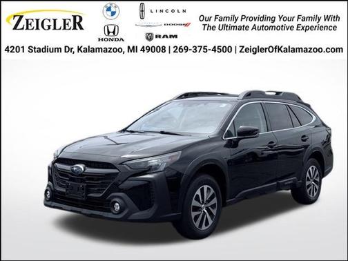 Crystal Black Silica 2024 Subaru Outback Premium