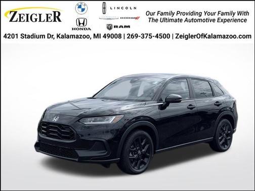 Crystal Black Pearl 2024 Honda HR-V Sport