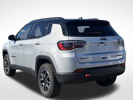 Silver 2025 Jeep Compass Trailhawk