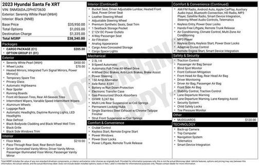 2023 Hyundai SANTA FE XRT