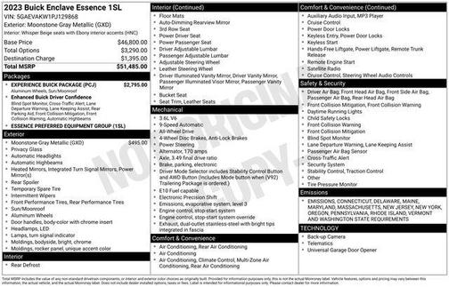 2023 Buick Enclave Essence