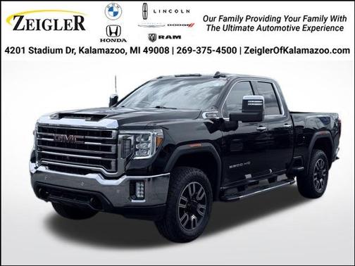 Onyx Black 2021 GMC Sierra 2500 SLT