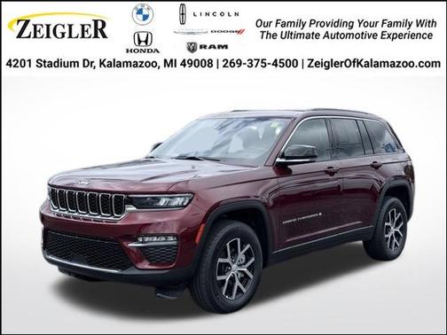 Velvet Red Pearlcoat 2025 Jeep Grand Cherokee Limited