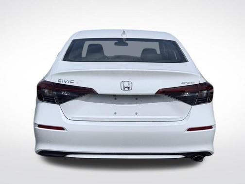 Platinum White Pearl 2025 Honda Civic Sport