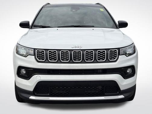 Bright White Clearcoat 2025 Jeep Compass Limited