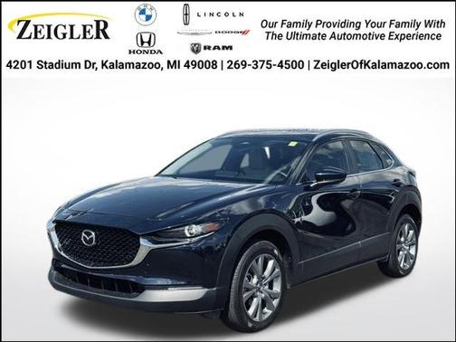 Deep Crystal Blue Mica 2024 Mazda CX-30 2.5 S Preferred Package