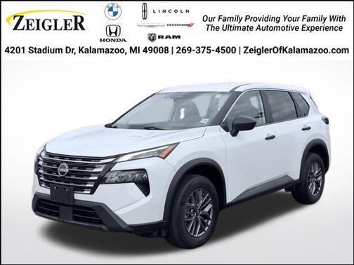 Glacier White 2024 Nissan Rogue S