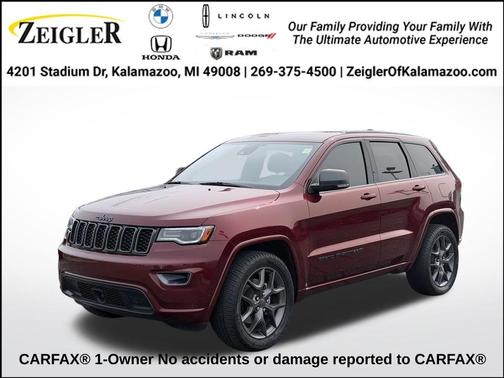 Velvet Red Pearlcoat 2021 Jeep Grand Cherokee Limited