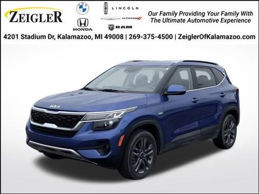 Neptune Blue 2023 Kia Seltos S