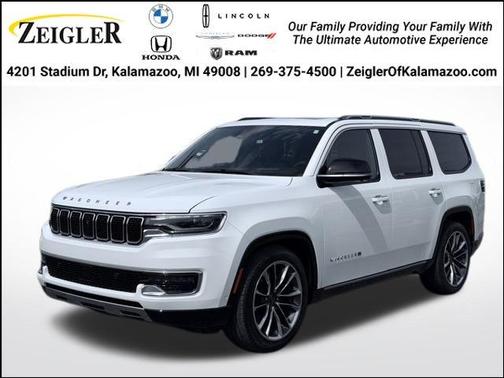 Bright White Clearcoat 2023 Jeep Wagoneer Series III