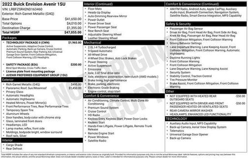 2022 Buick Envision Avenir