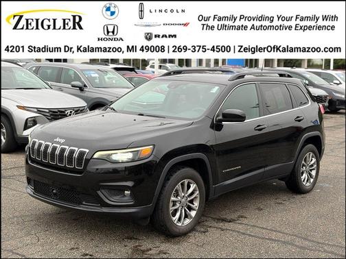 Diamond Black 2022 Jeep Cherokee Latitude Lux
