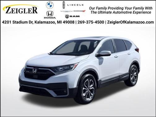 Platinum White Pearl 2020 Honda CR-V EX