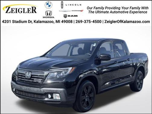 Crystal Black Pearl 2017 Honda Ridgeline Black Edition