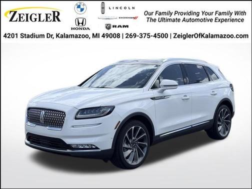 White Metallic 2022 Lincoln Nautilus Reserve