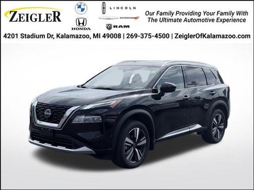 Black 2023 Nissan Rogue Platinum