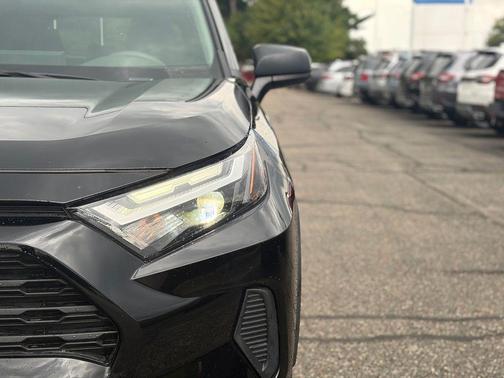 Midnight Black Metallic 2025 Toyota RAV4 LE